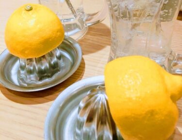Lemon sour, a lemon-flavored, carbonated liquor