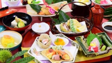 Kaiseki cuisine, a course-style Japanese cuisine